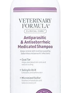 Antiparasitic & Antiseborrheic Dog Shampoo, 16 oz