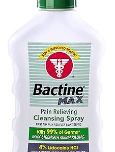 Bactine MAX Pain Relief Cleansing Spray