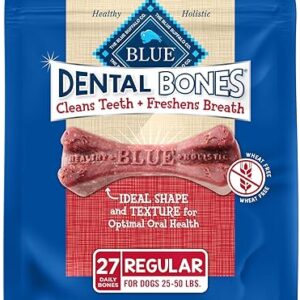 Blue Buffalo Dental Bones Dog Treats, 27-oz Bag