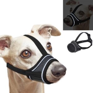 Breathable Mesh Dog Muzzle with Strap