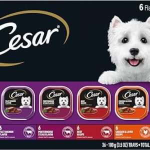 CESAR Adult Wet Dog Food Variety Pack