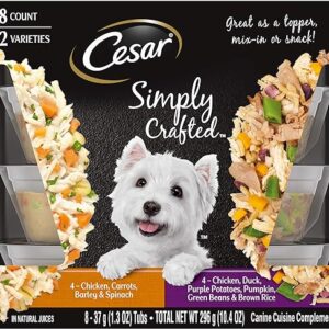 CESAR SIMPLY CRAFTED Wet Dog Food Variety Pack