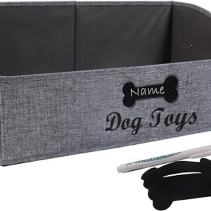 Collapsible Large Dog Toy Storage Basket