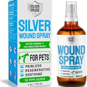 Colloidal Silver Wound Spray for Pets