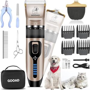 Cordless Dog Grooming Kit and Trimmer