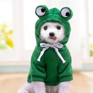 Cute Dog Hoodie Warm Jacket