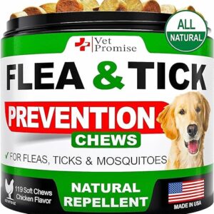 Dog Flea and Tick Chewables Supplement