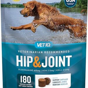 Dog Glucosamine Joint Supplement, 180 Soft Chews