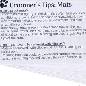 Dog Groomer Care Cards (100 pack)