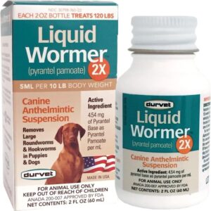 Durvet 2X Liquid Wormer, 2oz