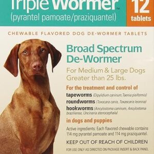 Durvet Triple Wormer for Dogs