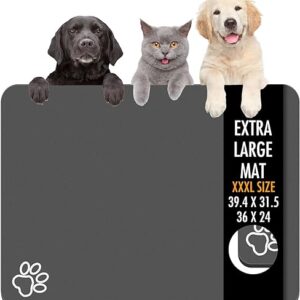 Extra Large Absorbent Dog Food Mat