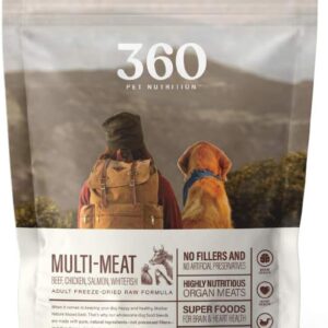 Freeze Dried Raw Dog Meal, 16oz