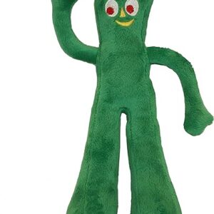 Gumby Plush Dog Toy, Green, 9 inch