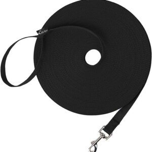 Hi Kiss Dog Training Leash - Black