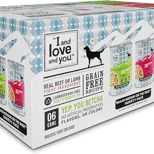 I and Love and You Wet Dog Food Variety Pack