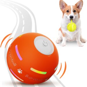 Interactive Motion-Activated Rolling Dog Ball