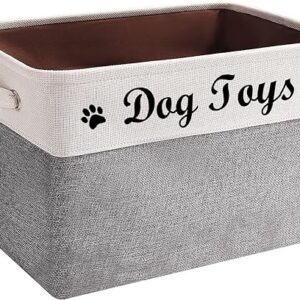 Large Collapsible Dog Toy Storage Bin