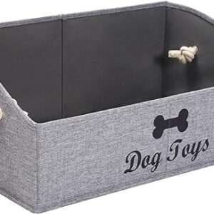 Large Dog Toy Bin for Organization