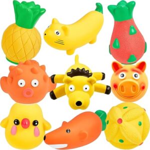 Latex Squeaky Dog Toy Set