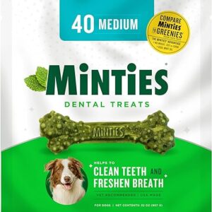 Minties Dental Chews for Medium Dogs