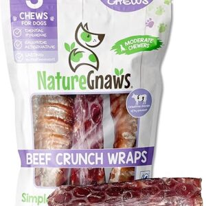 Nature Gnaws Beef Trachea Chew Treats