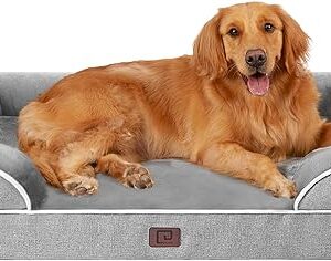 Orthopedic XL Dog Bed with Memory Foam