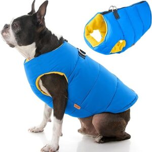 Padded Vest Dog Jacket - Blue