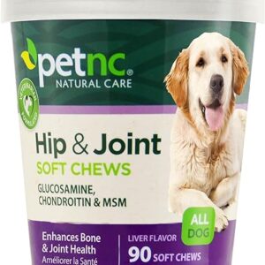 PetNC Hip & Joint Soft Chews for Dogs