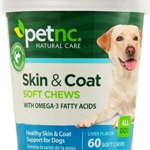 PetNC Skin Coat Chews Dogs 60