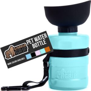 Portable Dog Water Bottle with Bowl