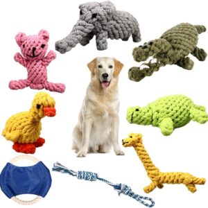 Puppy Chew Toys Set for Aggressive Chewers