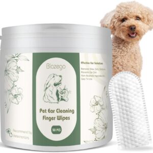 Puppy Ear Cleaner Wipes, Natural Ingredients