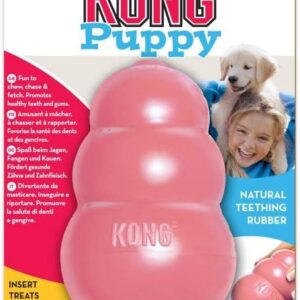 Puppy Teething Rubber Chew Toy - Pink