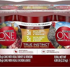 Purina ONE True Instinct Wet Dog Food Variety Pack