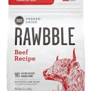 Rawbble Beef Freeze-Dried Dog Food