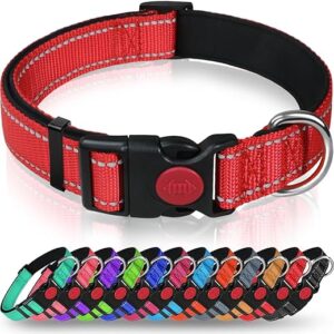 Reflective Dog Collar with Safety Locking