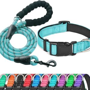 Reflective Padded Neoprene Dog Collar Set