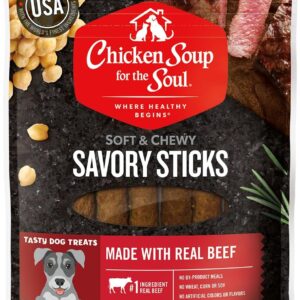 Savory Sticks Dog Treats, Beef Flavor