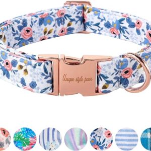 Stylish Metal Buckle Dog Collar Gift