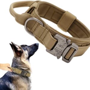 Tactical Military Dog Collar with Handle