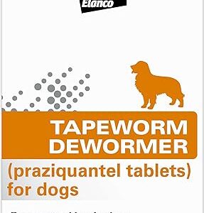 Tapeworm Dewormer Tablets for Dogs