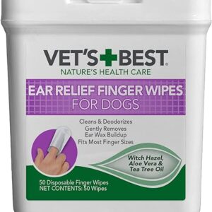 Vet's Best Ear Relief Wipes for Dogs