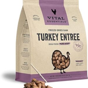 Vital Essentials Turkey Mini Nibs Dog Food