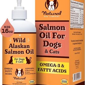 Wild Alaskan Salmon Oil for Dogs