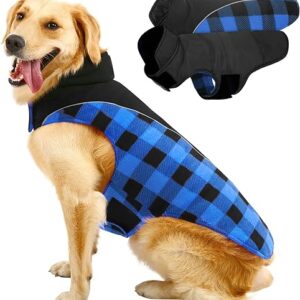 Winter Dog Coat, Reversible Waterproof Jacket