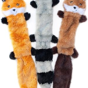 ZippyPaws Skinny Peltz Dog Toy Trio