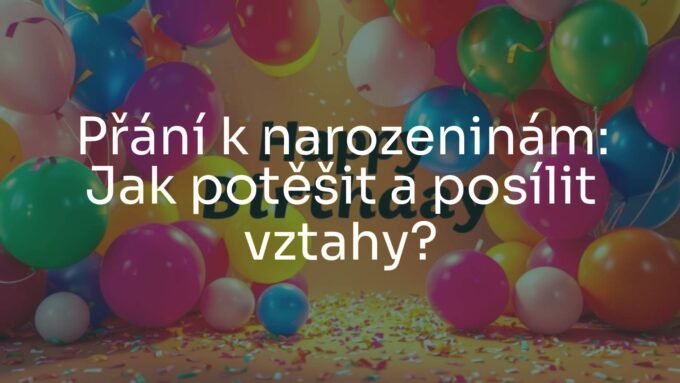 A colorful birthday card with balloons and confetti, warm lighting, joyful vibe, realistic.