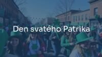 A festive Saint Patrick's Day celebration with people wearing green, clover decorations, and a lively parade, vibrant and joyful atmosphere.