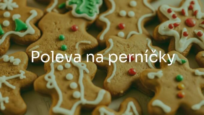 Decorated gingerbread cookies with white icing, festive, holiday baking, cozy Christmas atmosphere, traditional, realistic.